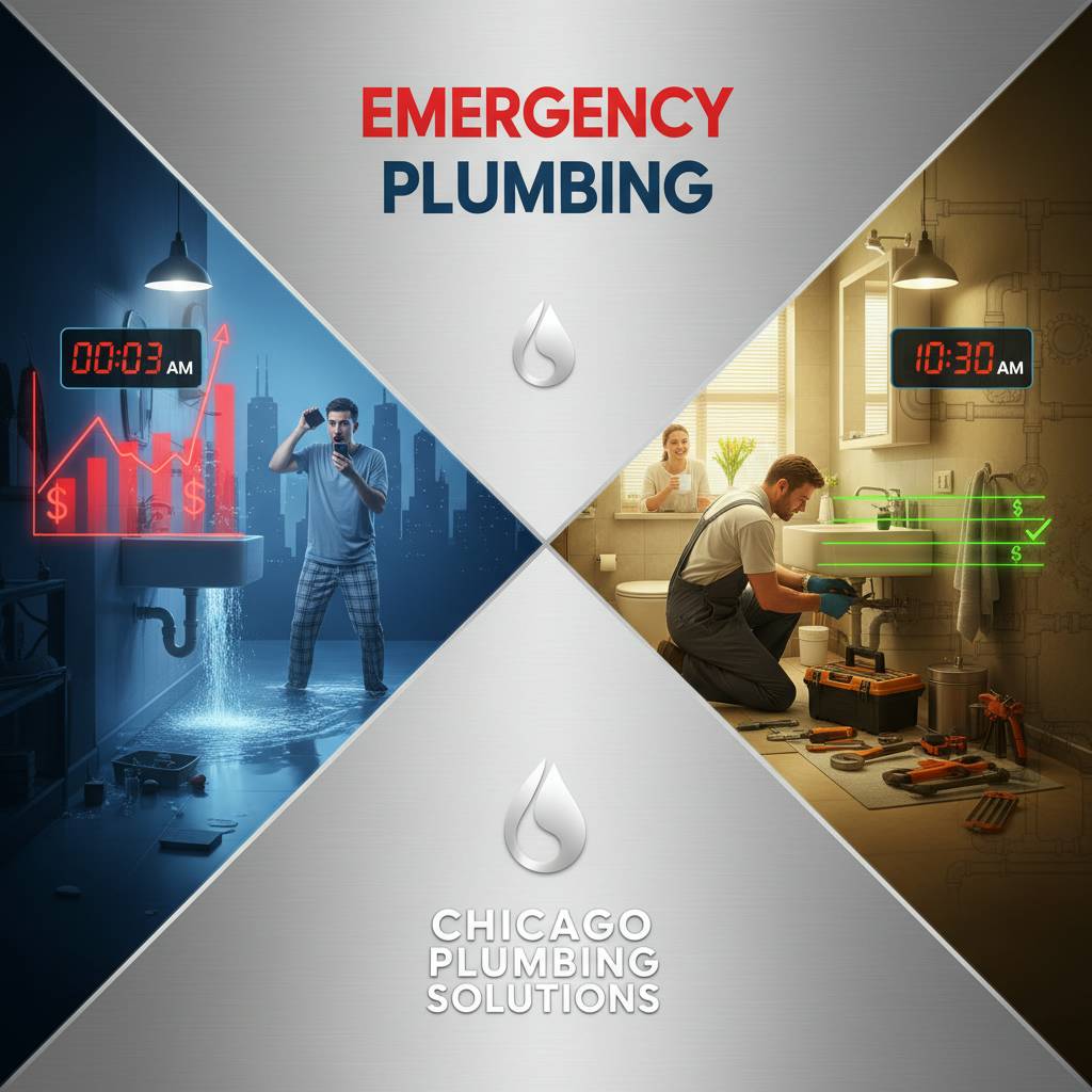 Typical emergency vs scheduled repair cost ranges