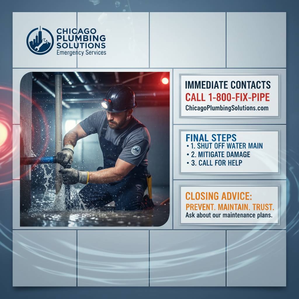 Final steps, immediate contacts, and closing advice