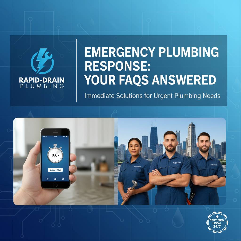 Frequently asked questions about emergency plumbing response