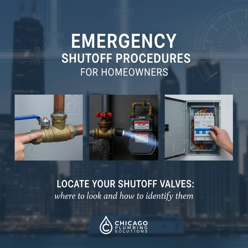 Locate your shutoff valves: where to look and how to identify them